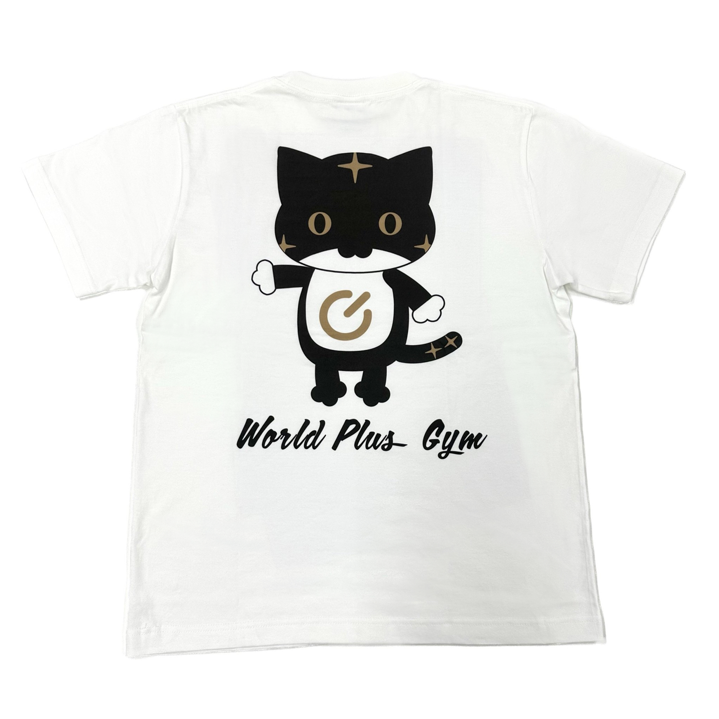 オリジナルTシャツ(ホワイト×ワールドニャン)