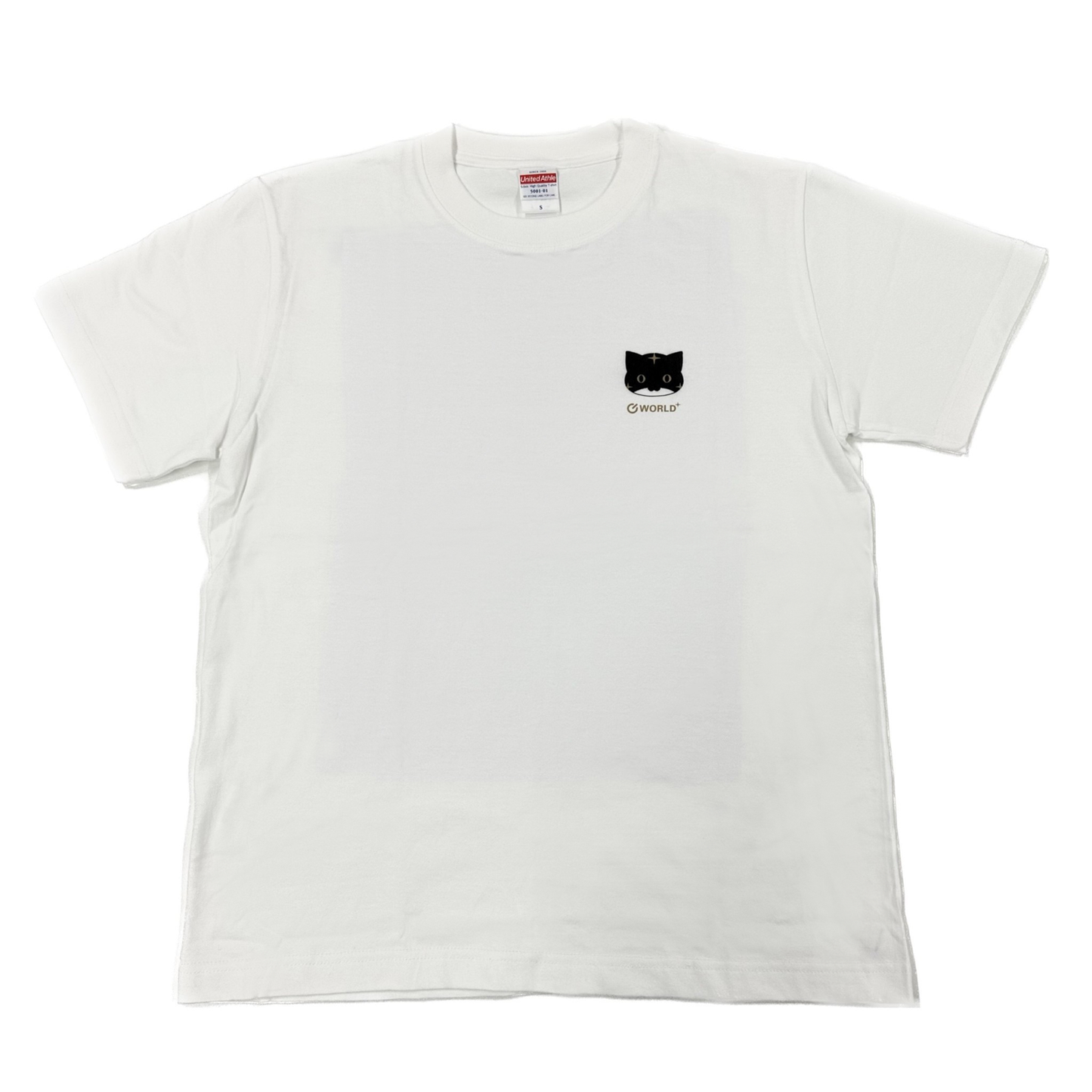 オリジナルTシャツ(ホワイト×ワールドニャン)